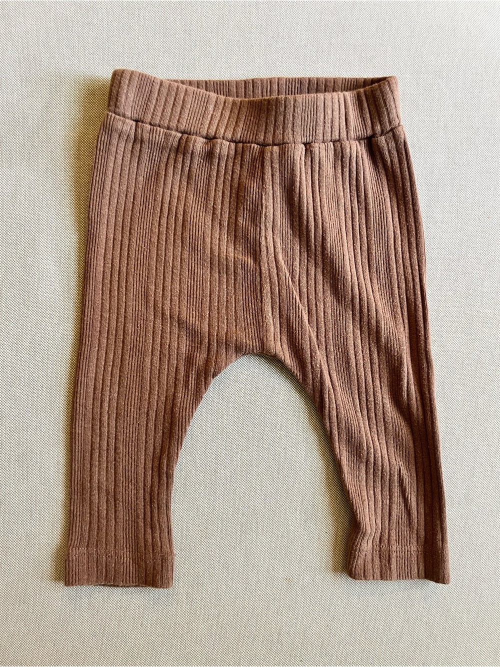 kate quinn Ribbed Brown/Taupe Baby‎ Leggings